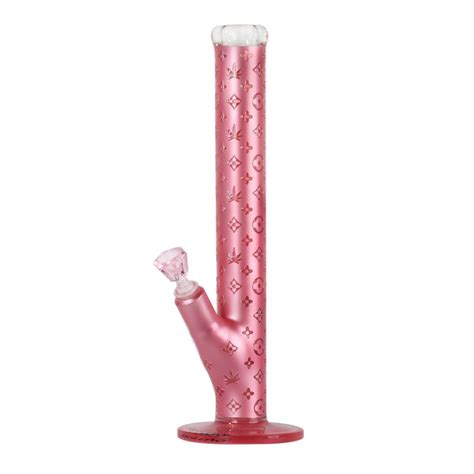 lv glass pipe|High Society “LV” Glass Bong .